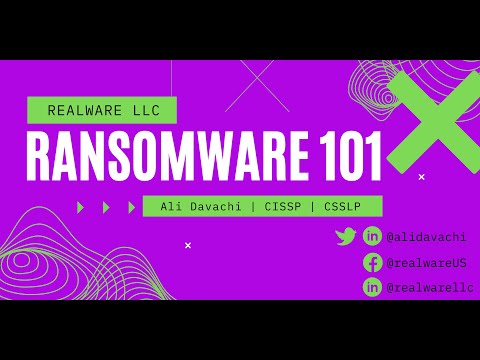 Ransomware 101 video thumbnail