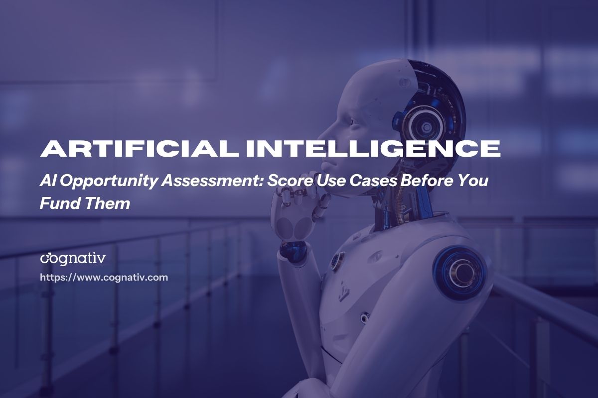 AI Opportunity Assessment Before Funding Use Cases