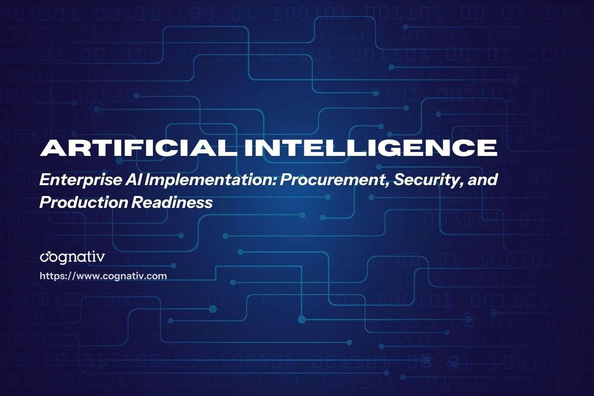 Enterprise AI Implementation Procurement to Production