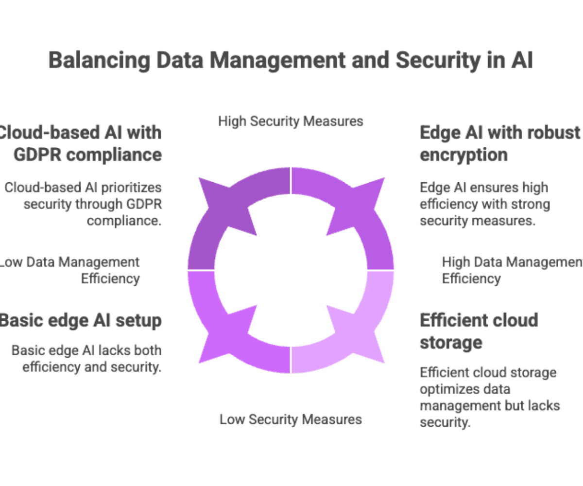Balancing Data Management and Security in AI