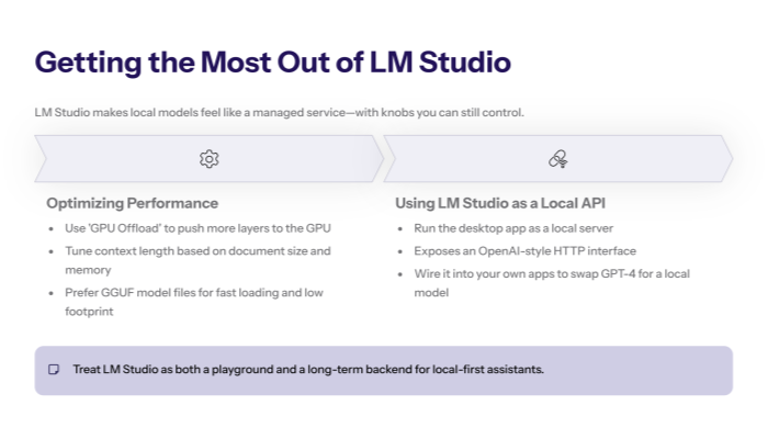 Flow diagram showing fine-tuning and retrieval-augmented generation (RAG) as two paths to customize a local LLM.