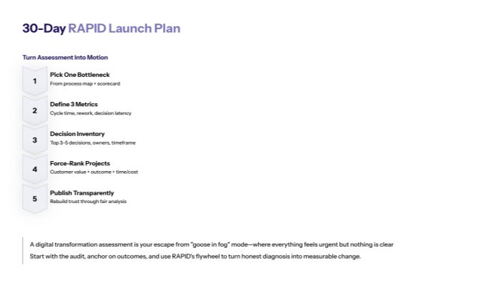 RAPID 30 DAY PLAN TEMPLATE