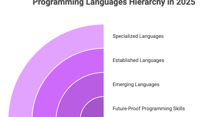 Programming Languages Hierarchy in 2025
