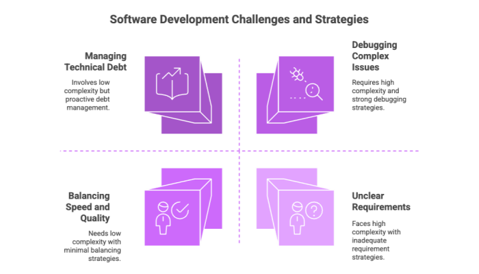 Software Development Challenges and Strategies