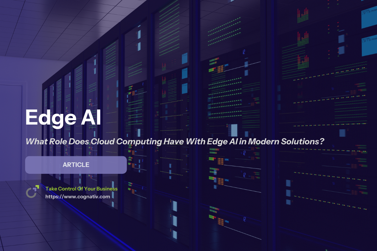 What Role Does Cloud Computing Have With Edge AI