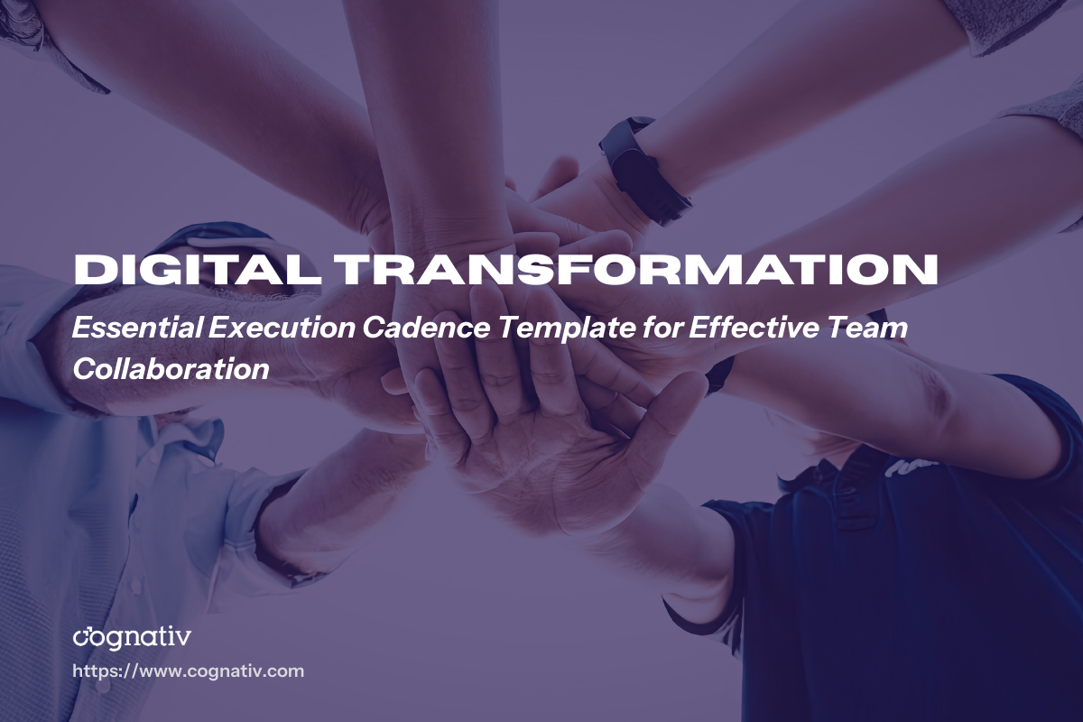Execution Cadence Template for Effective Team Collaboration