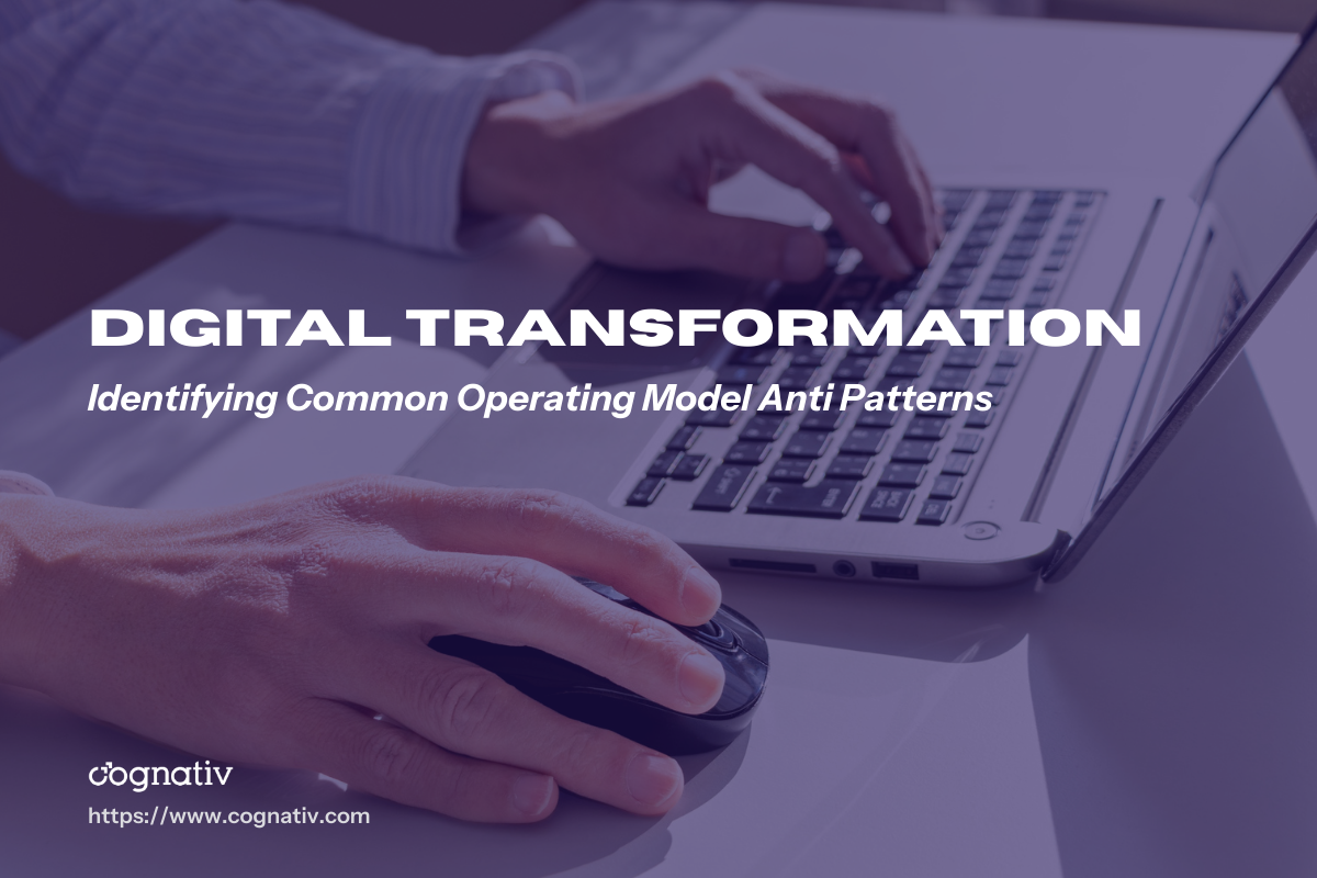 Identifying Common Operating Model Anti Patterns