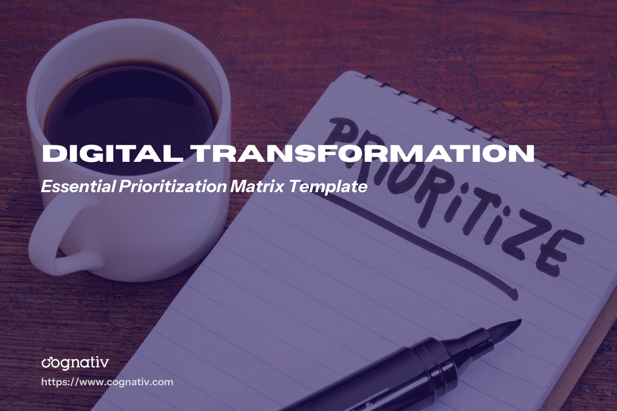 Prioritization Matrix Template for Effective Task Management