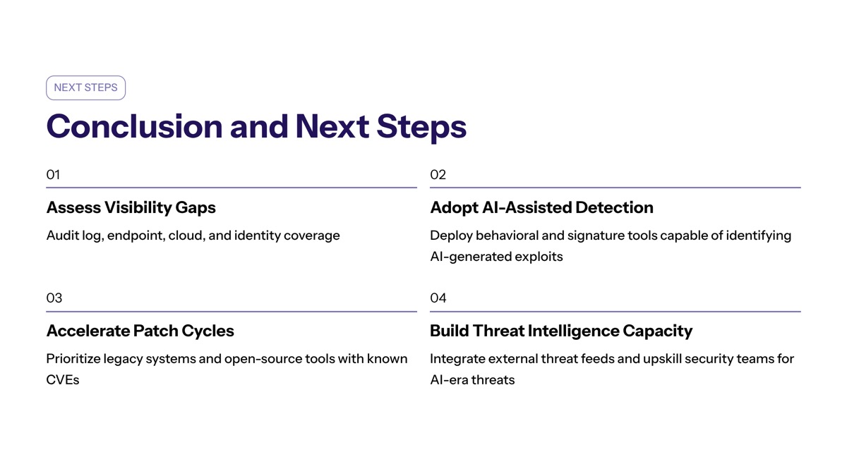 Google AI-assisted zero-day attack visual for Conclusion and Next Steps
