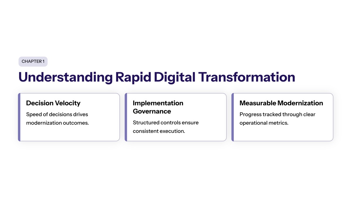 Understanding Rapid Digital Transformation section visual