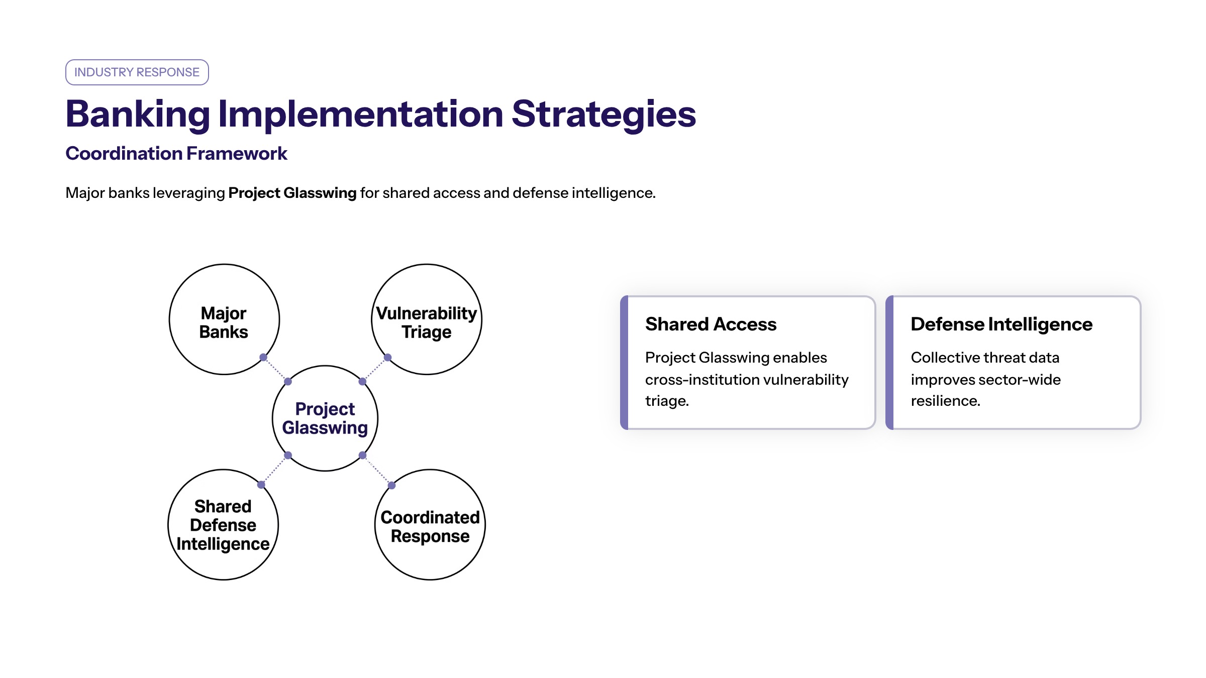 US banks Anthropic Mythos vulnerabilities section image for Banking Industry Response and Implementation Strategies