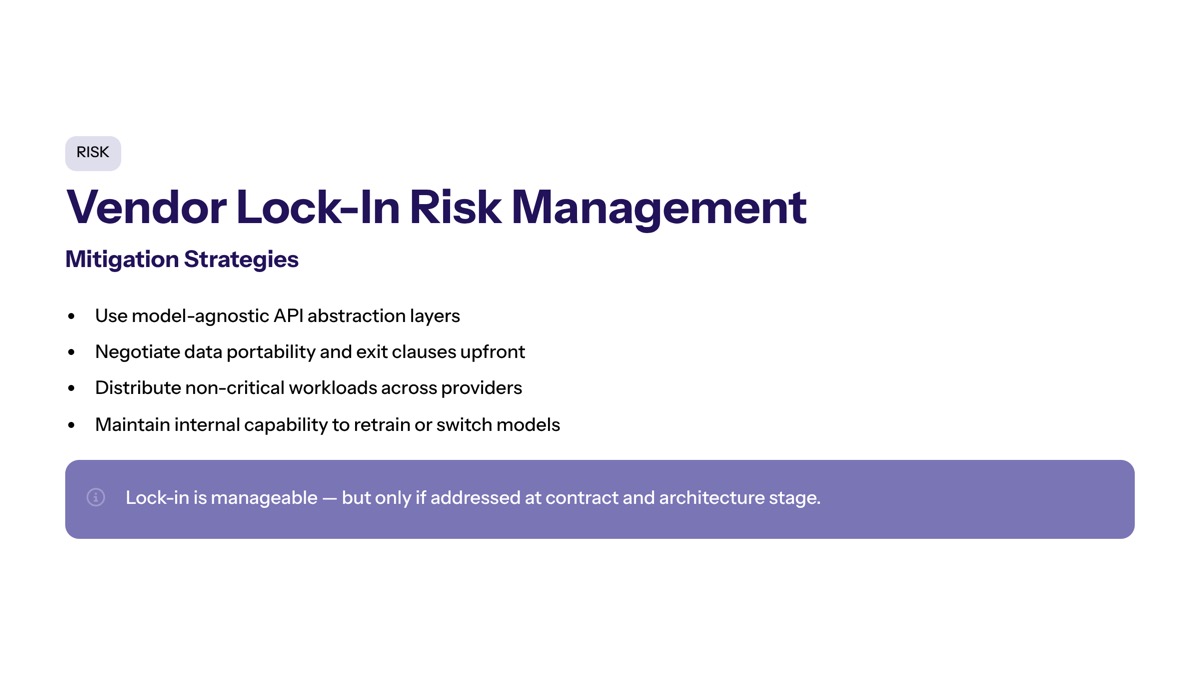 Anthropic Google Cloud and chips visual for Vendor Lock-in Risk Management
