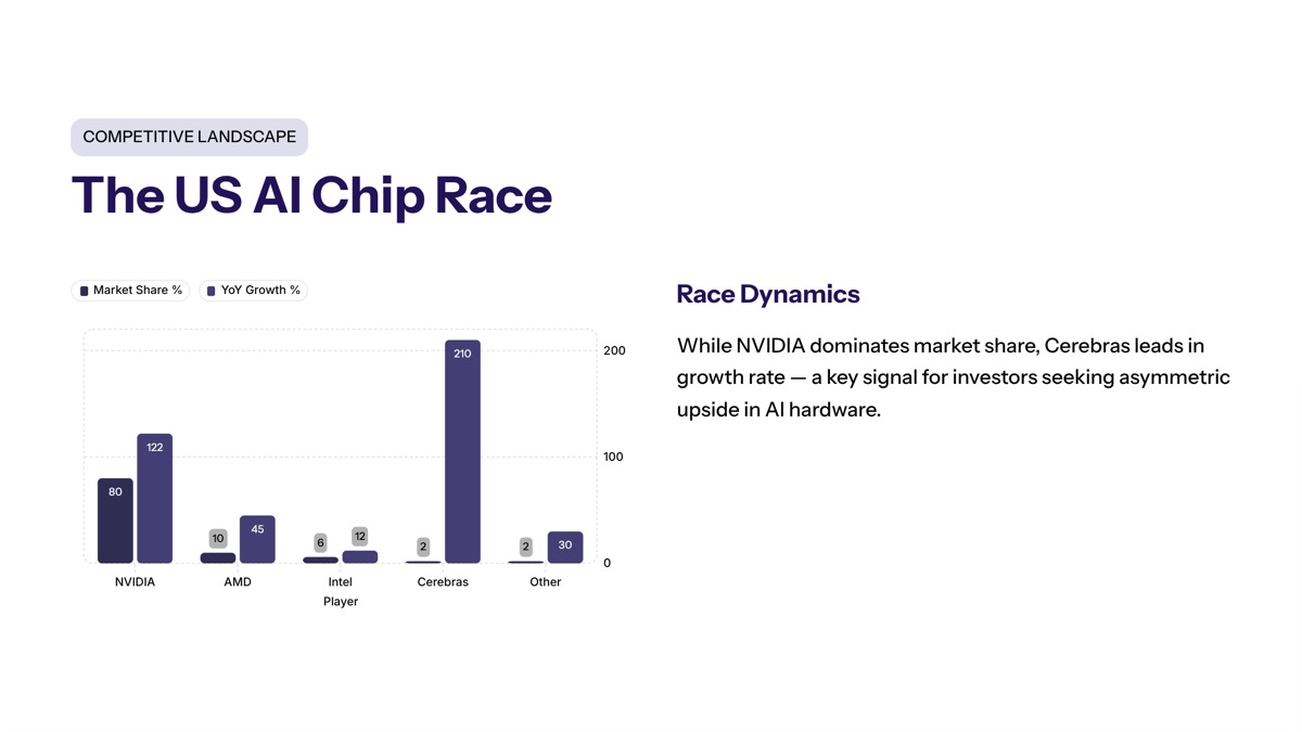 Cerebras IPO demand visual for How the US AI Chip Race Accelerates
