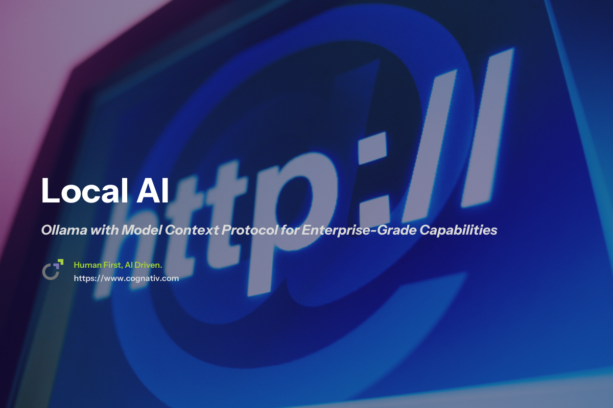 Local AI Ollama with Model Context Protocol for Enterprise