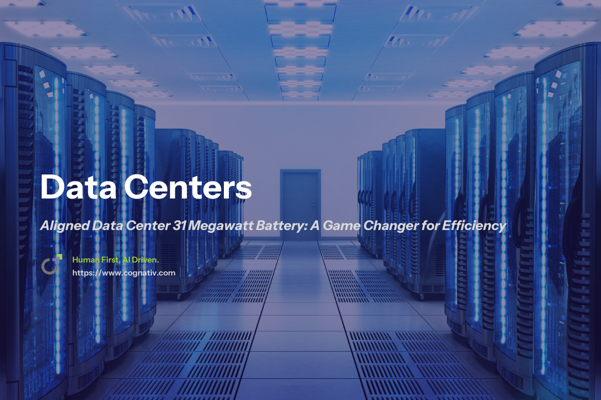 Aligned Data Center 31 Megawatt Battery A Game Changer for Efficiency