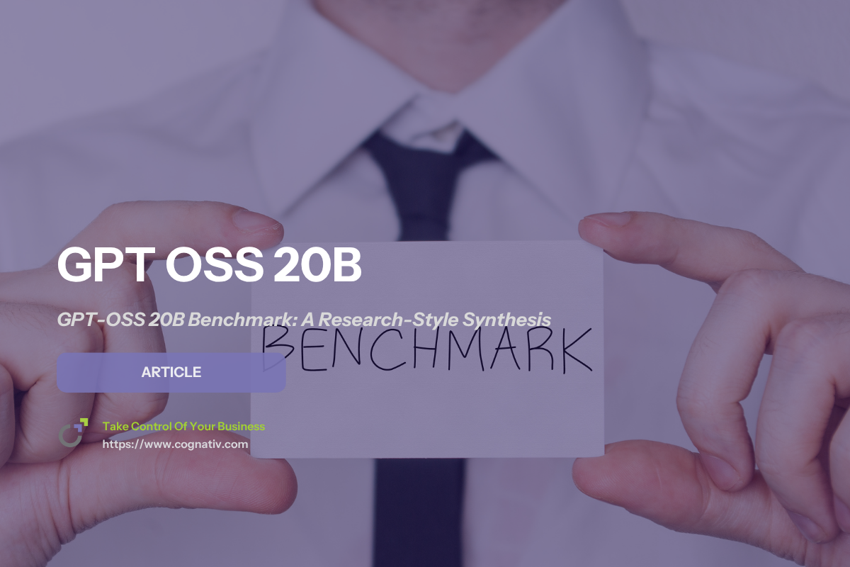 GPT-OSS 20B Benchmark A Research Style Synthesis