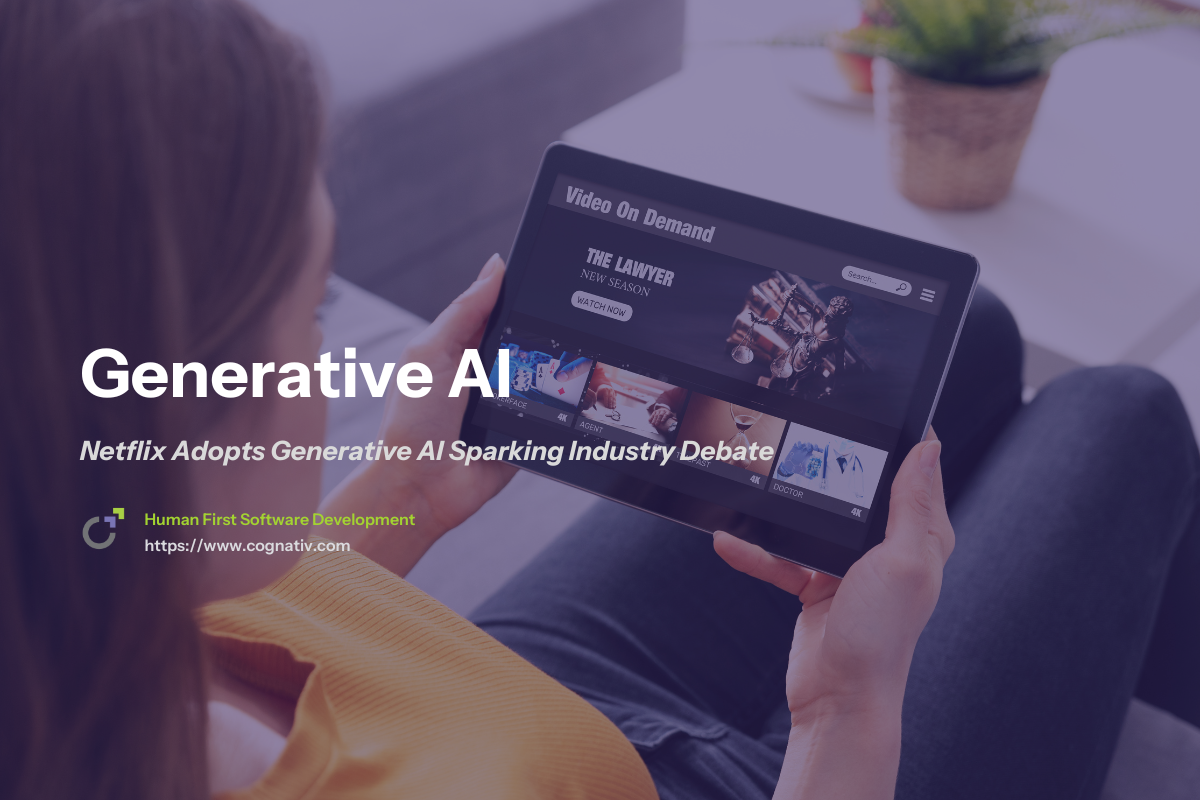 Netflix Adopts Generative AI Sparking Industry Debate