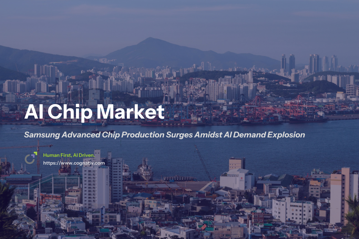 Samsung Advanced Chip Production Surges Amidst AI Demand Explosion