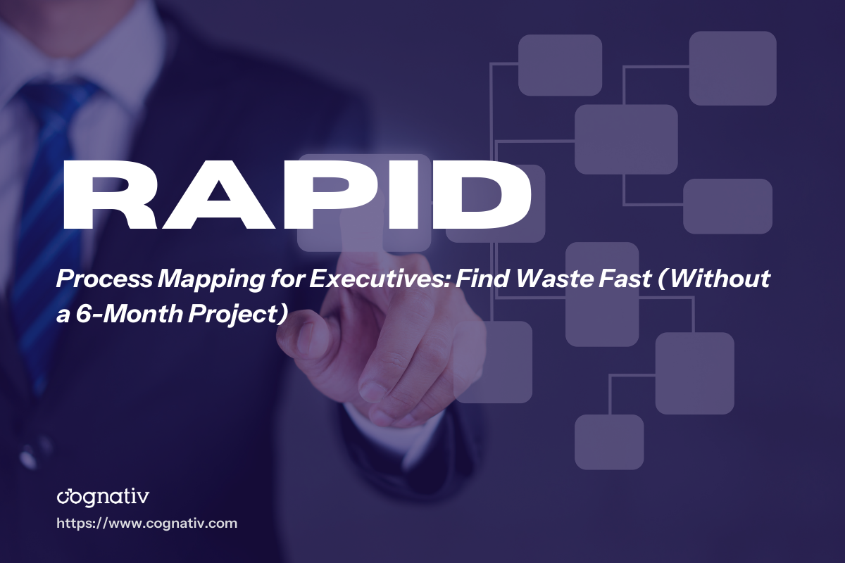 Process Mapping for Executives Find Waste Fast Without a 6-Month Project