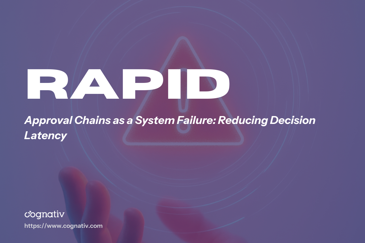 Approval Chains as a System Failure Reducing Decision Latency