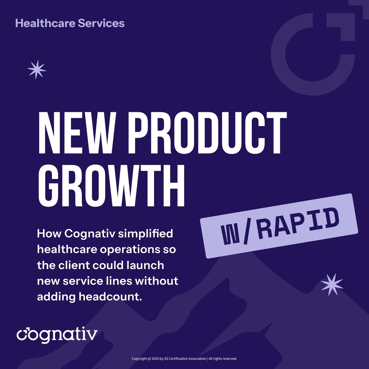 Cognativ case study cover for healthcare product growth