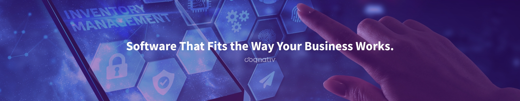 Cognativ: Software That Fits the Way Your Business Works.