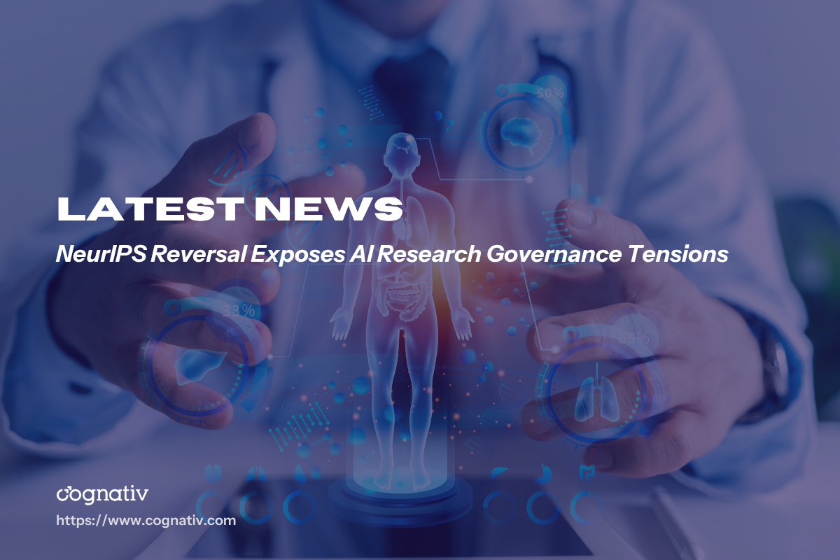 NeurIPS Reversal Exposes AI Research Governance Tensions