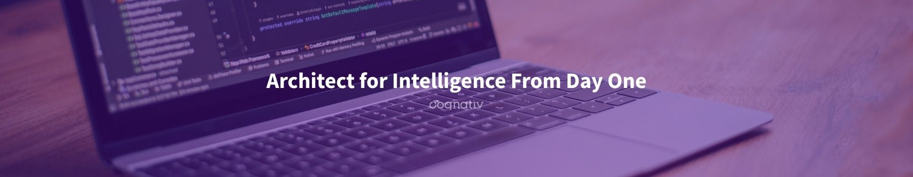 Architect for Intelligence From Day One